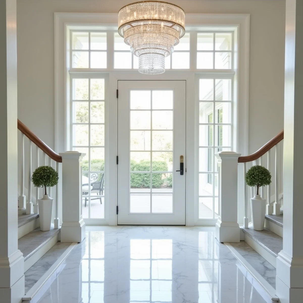 Long Island estate wedding venue preparation and cleaning setup